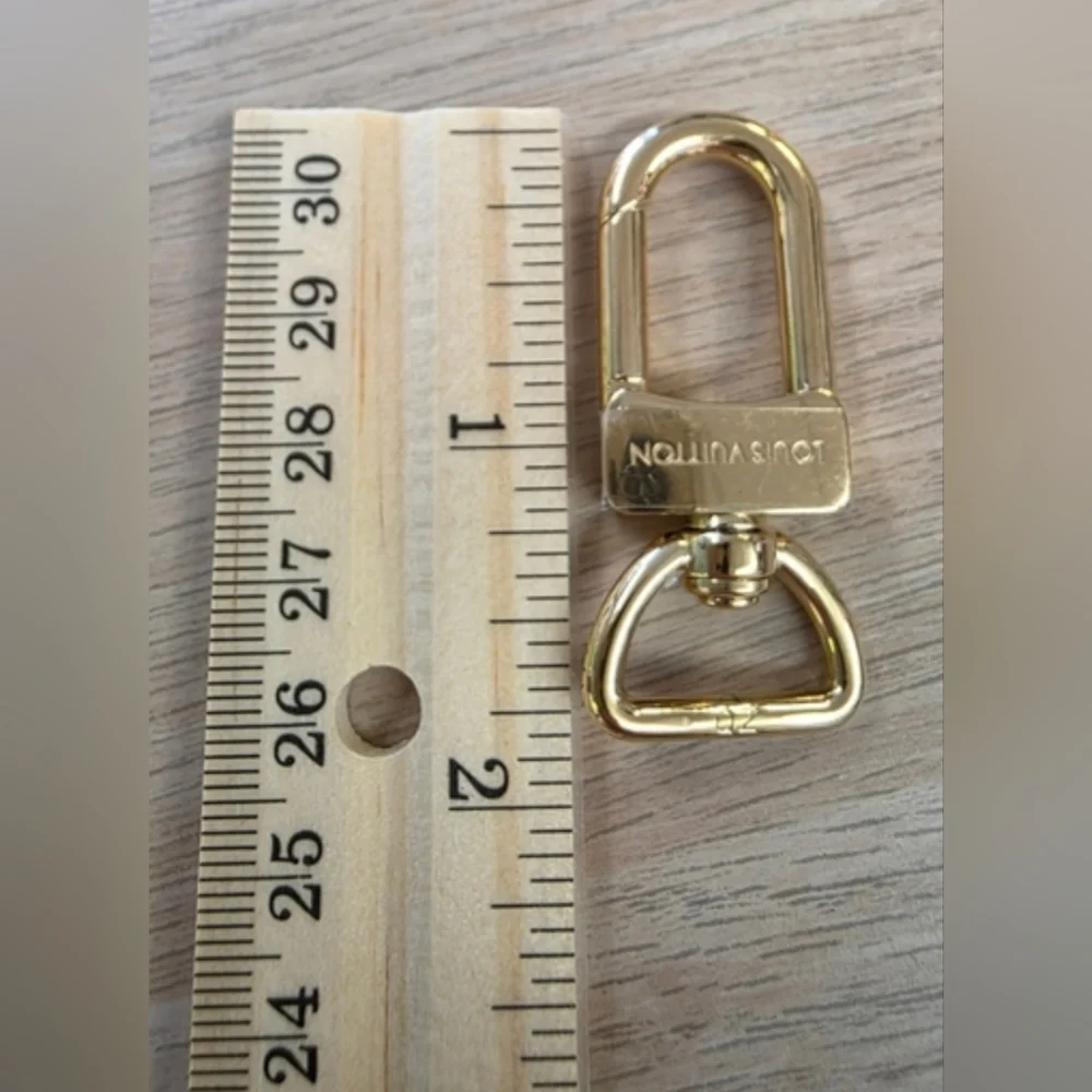 Louis Vuitton Gold Hardware Lobster Clasp X2